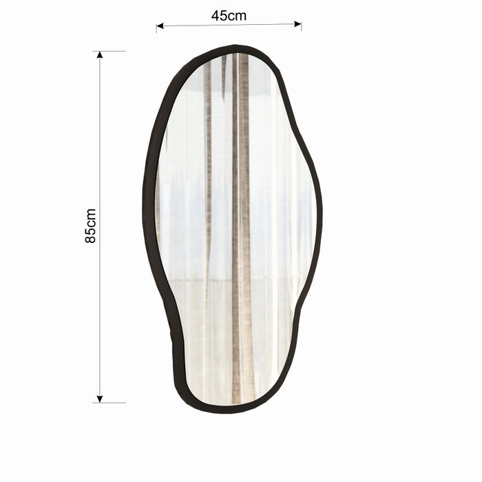 Hanah Home Espejo Ecológico Flotal-E Transparente